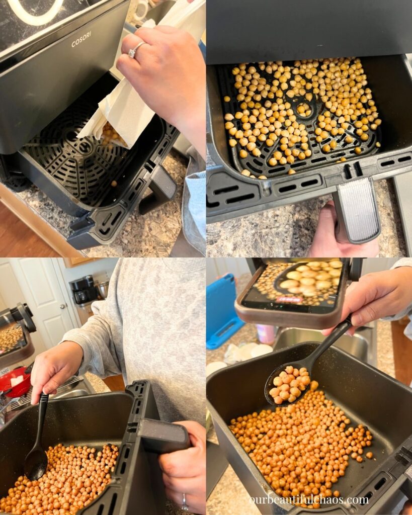Cinnamon Sugar Air Fryer Chickpeas Recipe!