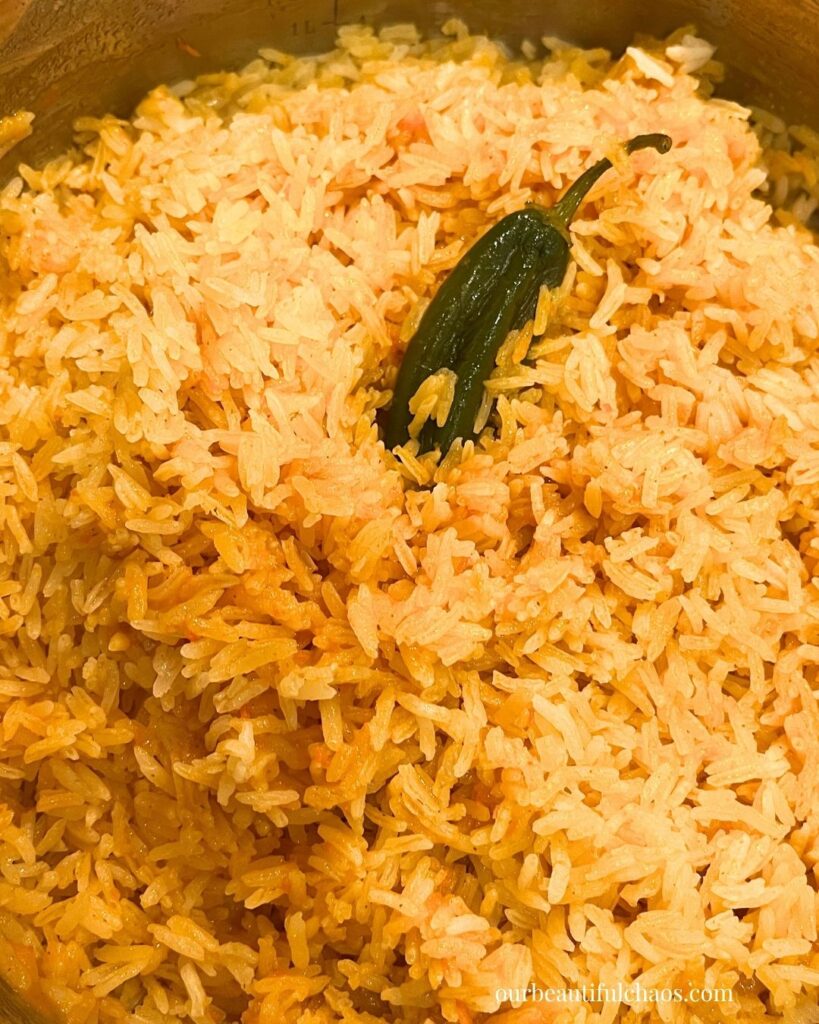 Dairy-Free Simple Mexican Rice Recipe!