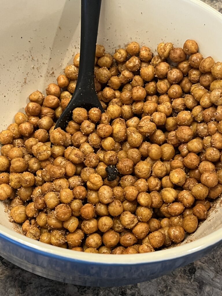 Cinnamon Sugar Air Fryer Chickpeas Recipe!