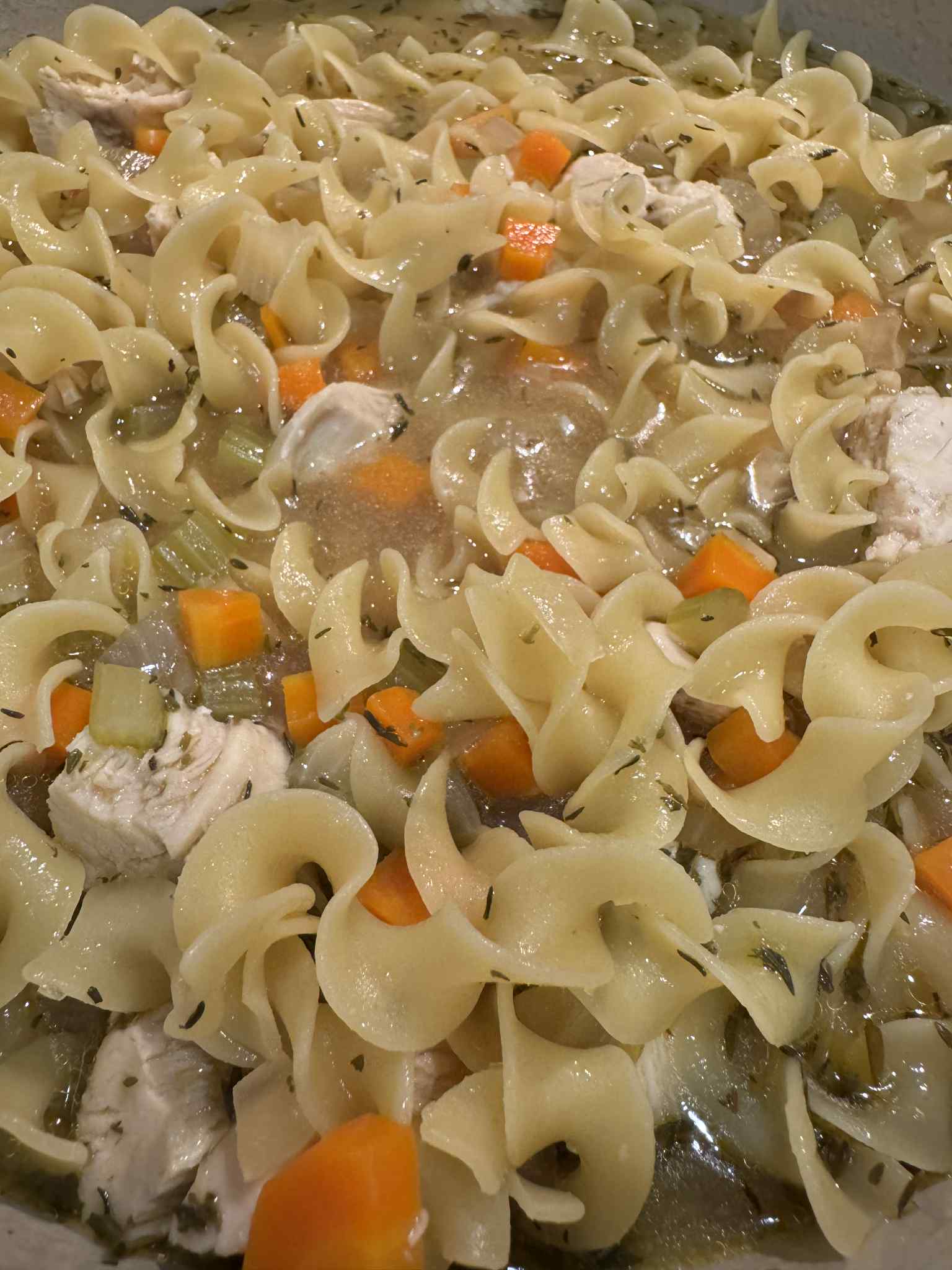 dairy free chicken noodle soup recipe