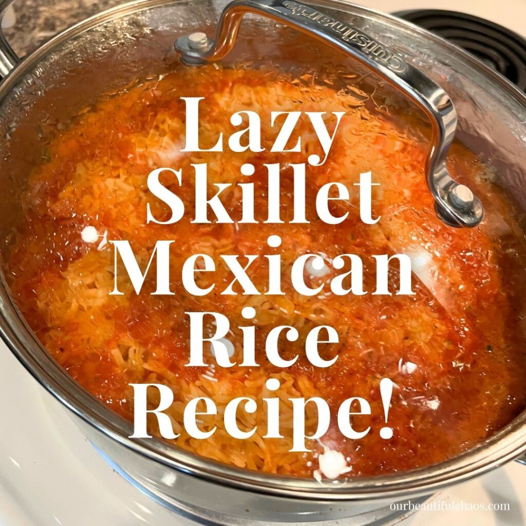 Lazy Skillet Mexican Rice Recipe!