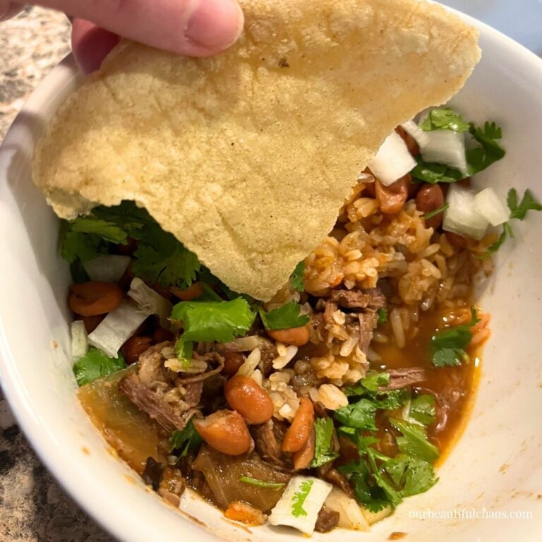 Lazy Instant Pot Chuck Roast Birria Recipe for Tacos!