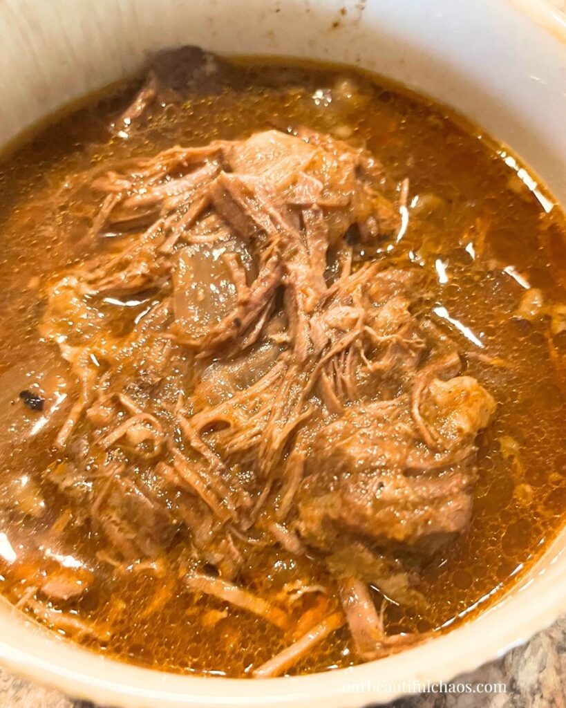Lazy Instant Pot Chuck Roast Birria Recipe for Tacos!
