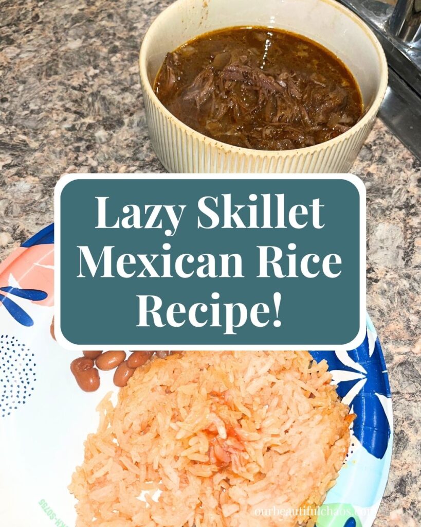 Lazy Skillet Mexican Rice Recipe!