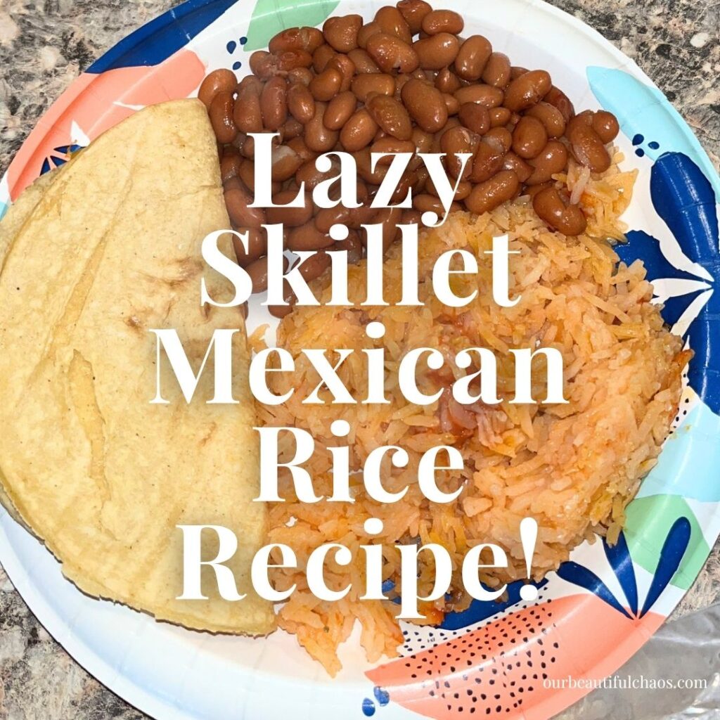 Lazy Skillet Mexican Rice Recipe!