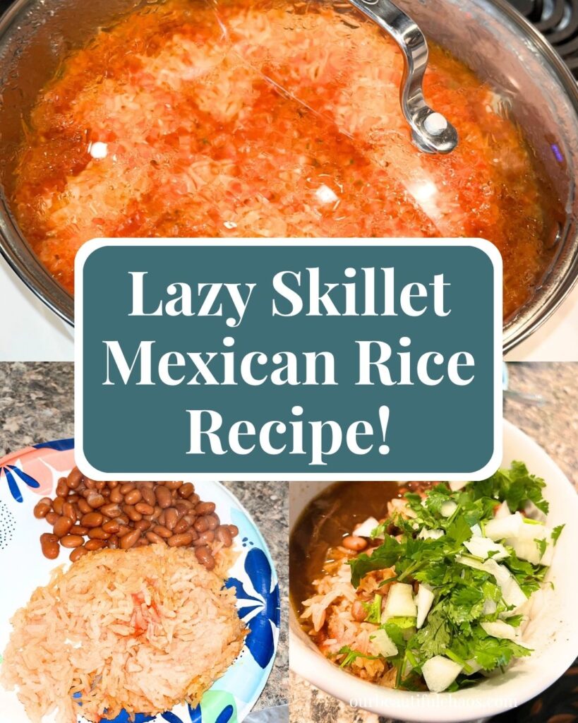 Lazy Skillet Mexican Rice Recipe!
