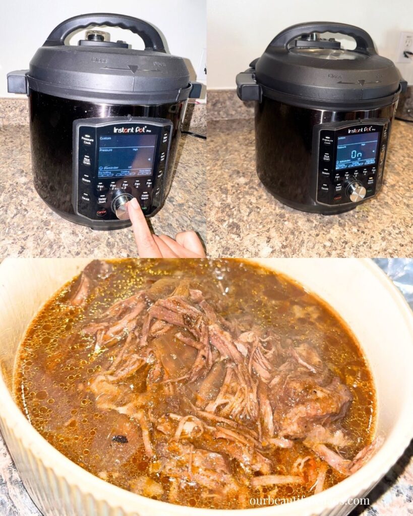 Lazy Instant Pot Chuck Roast Birria Recipe for Tacos!