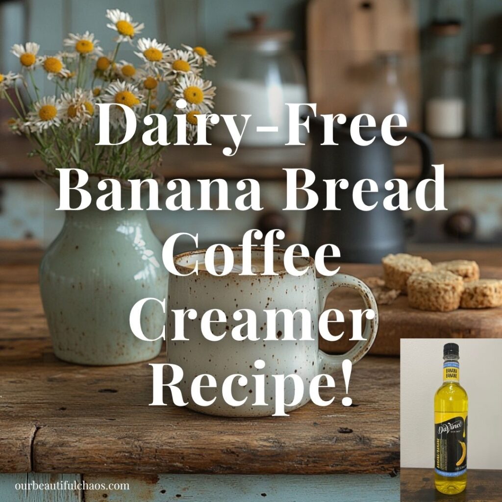 Dairy-Free Banana Bread Coffee Creamer Recipe!