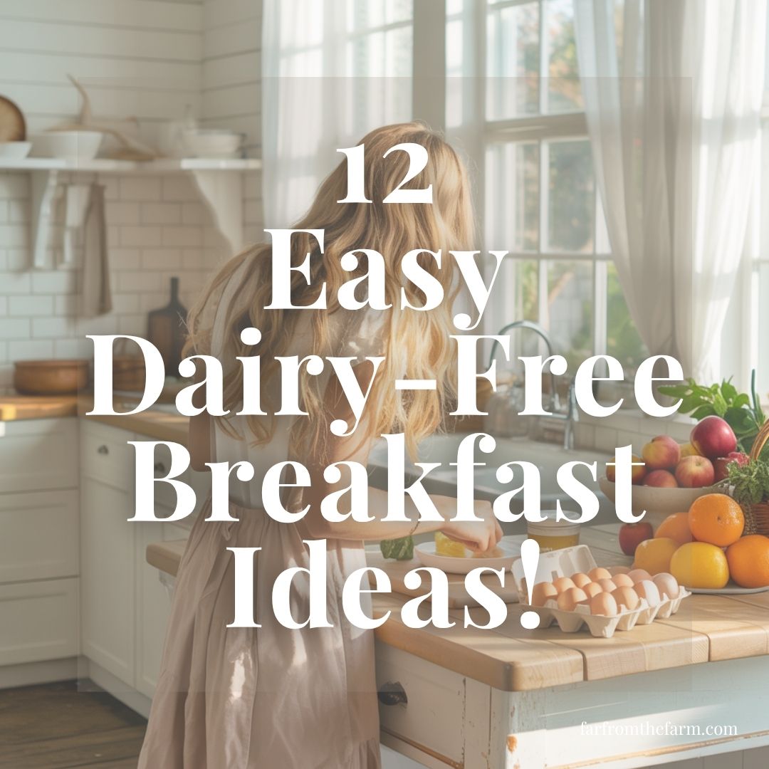 12 Easy Dairy-Free Breakfast Recipe Ideas!