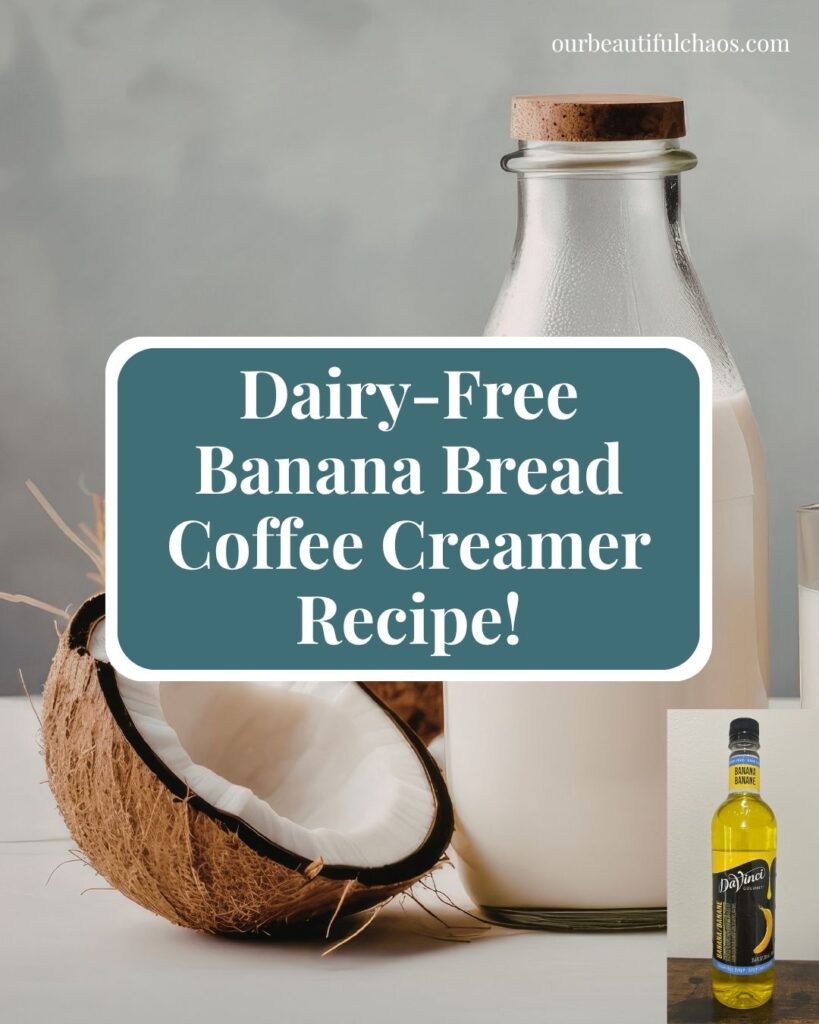 Dairy-Free Banana Bread Coffee Creamer Recipe!
