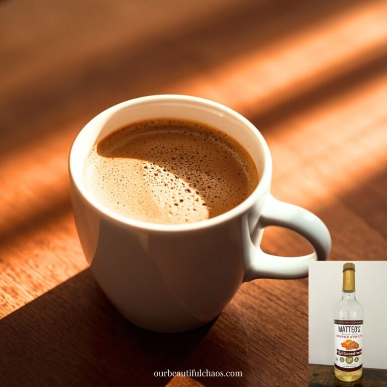 Dairy-Free Caramel Butter Pecan Coffee Creamer Recipe!