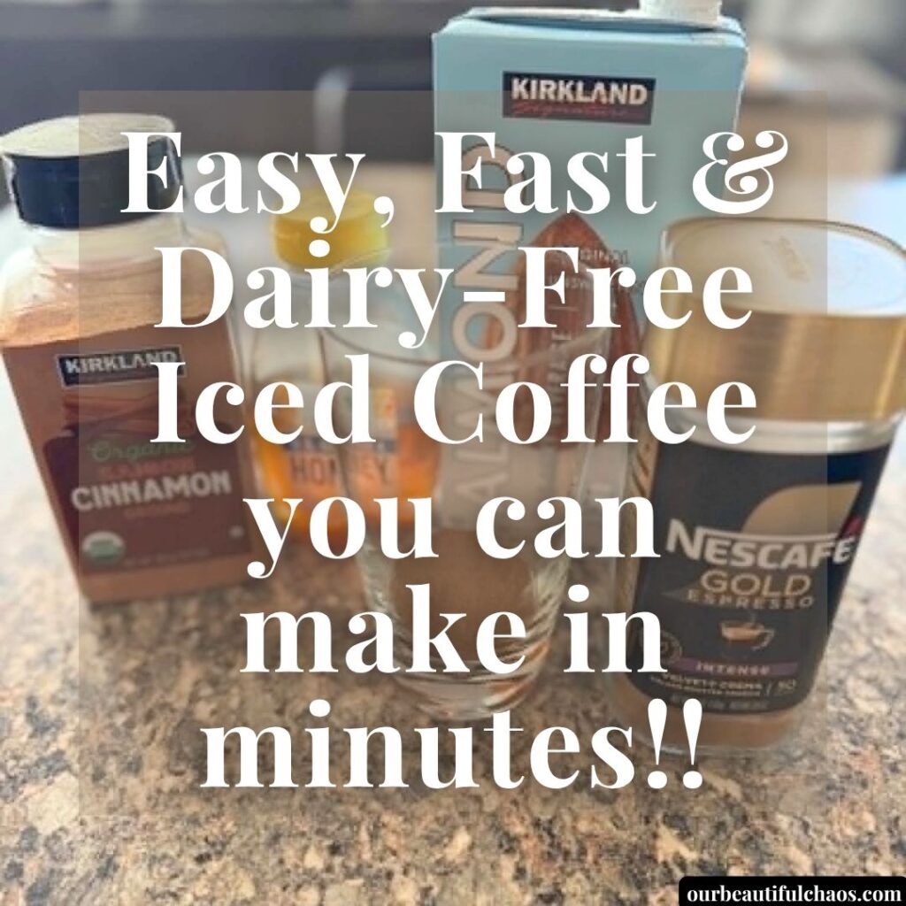 Easy Fast Dairy-Free Iced Coffee!