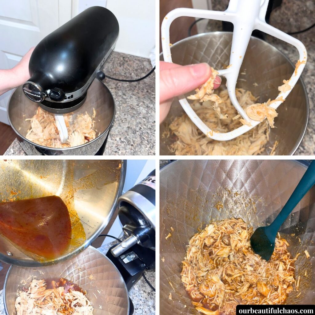 Easy Dairy-Free Instant Pot BBQ Shredded Chicken Freezer Meal!