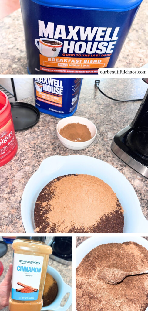 Homemade Pumpkin Spice Coffee Grounds (Easy Fall Flavored Coffee Recipe!)