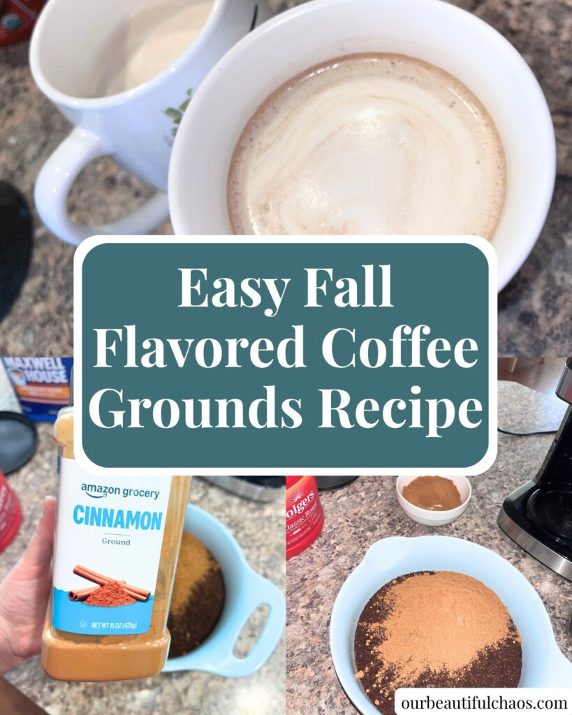 Homemade Pumpkin Spice Coffee Grounds (Easy Fall Flavored Coffee Recipe!)