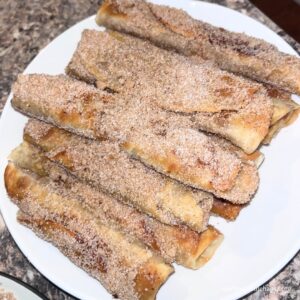 Easy Pumpkin Buñuelos Roll Ups (Vegan & Dairy-Free)