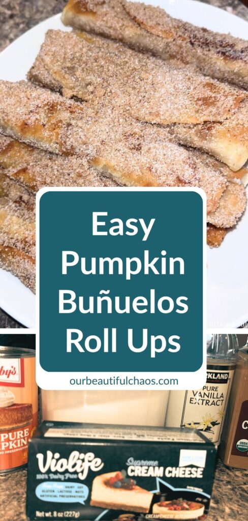 Easy Pumpkin Buñuelos Roll Ups (Vegan & Dairy-Free)