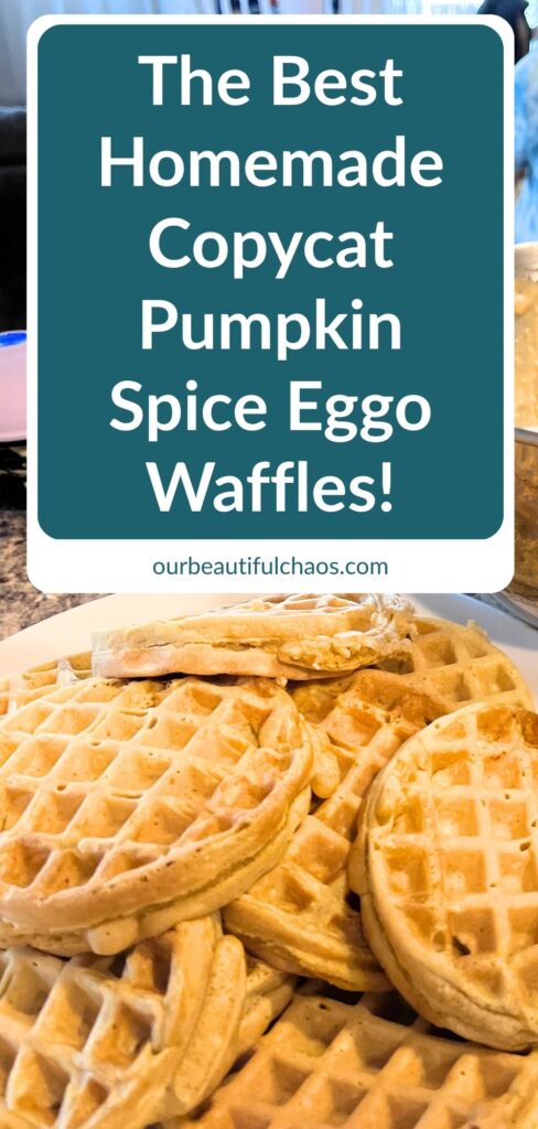 The Best Homemade Pumpkin Spice Eggo Copycat Waffles (Dairy-Free & Freezer-Friendly!)