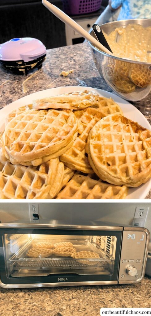 The Best Homemade Pumpkin Spice Eggo Copycat Waffles (Dairy-Free & Freezer-Friendly!)